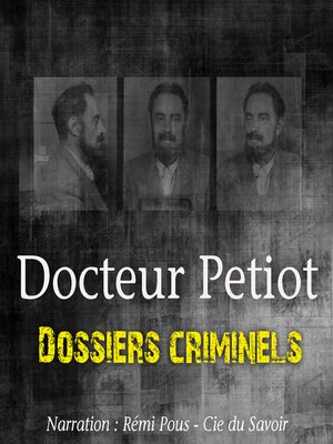 cover image of L'Etrange Docteur Petiot